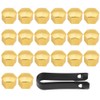 20Pcs Universal Wheel Tyre Hub Covers Lug Nut Bolt Cap
