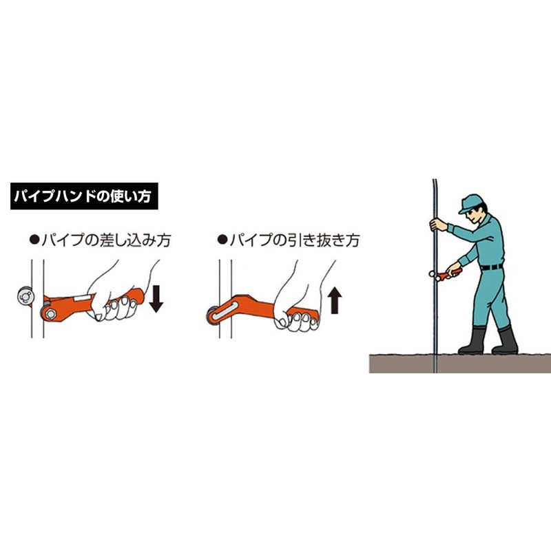 San-E Pipe Stand Pipe Hand G16