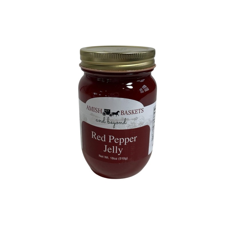 Amish Red Hot Pepper Jelly Non GMO All Natural Vegan