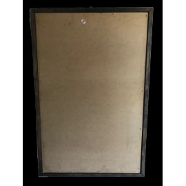 Virgen De Guadalupe Y Juan Diego 36”X24” Cuadro Rustico, Nuevo
