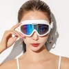 Swimming Goggles Antifog Leakproof Large Frame Clear Fashionable Swim Goggles