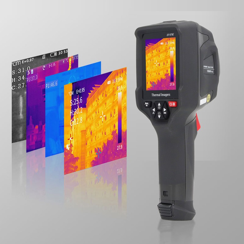 Infrared Thermal Imager High Accuracy 2.8 Inch LCD Display Handheld