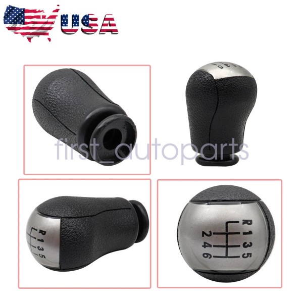 Soillar 6 Speed Manual Gear Stick Shift Lever Knob Handball