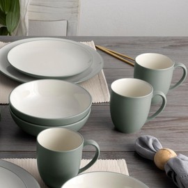 Noritake Colorwave Green 16-Piece Set - Coupe, Service for 4 in Green