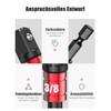 Angle Drill Attachment, Mellbree Cordless Screwdriver Angle Attachment 105° Attachment