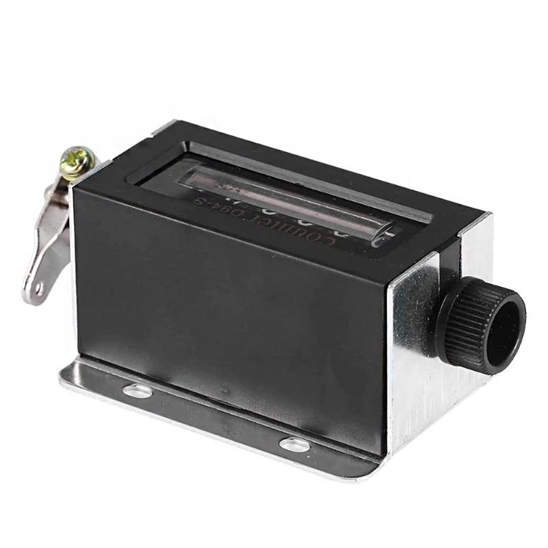 Tiardey Mechanical counter, 5-digit mechanical resettable manual hand pull counter