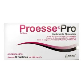 Proesse Pro 30 Tabs Suplemento A Base De Calcio Magnolia