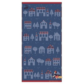 Marushin 1005049500 Bath Towel, Ghibli, Kiki's Delivery Service, Character, 100% Cotton, 100% Cotton, Organic Cotton, Antibacterial, Odor Resistant, Cute, Water Absorbent, Fluffy