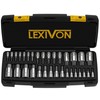 LEXIVON Master HEX Bit Socket Set, Premium S2 Alloy Steel