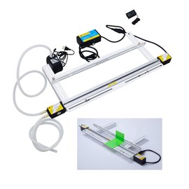 INTBUYING Upgraded Acrylic Bending Machine Acrylic PVC Plastic Bender with Length Positioning Bracket, Temp Adjustable Manual Strips Heater for Plastic Sheet Sign Making 1-6mm(12in/300mm)