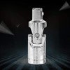 Jeanoko Socket Adapter Chromium-Vanadium Steel Universal Joint Swivel Flexible Socket