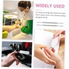 WOONEKY 3pcs Toenail File Tool Professional Nail Cleaning Instrument Double-ended