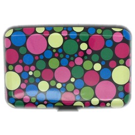 Aluminum Credit Card Holder Wallet Pocket Aluminium Case Box Credit Card Protection Waterproof Case (Bubble)