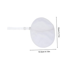 FOMIYES Underarm Pads 2 Pair Armpit Sweat Absorbers for Sweating Reusable under Breast Protectors