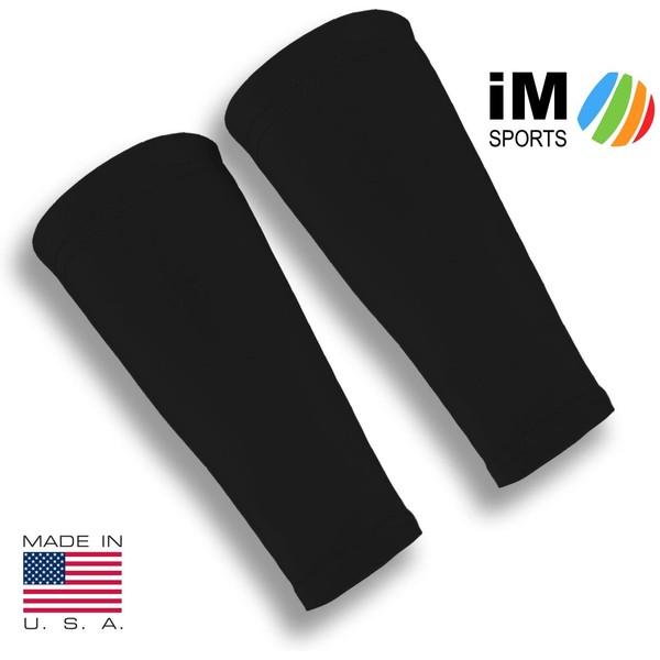 iM Sports SKINGUARDS Skin Protection Forearm Sleeves + Protects Aging or Thin Skin + UV Protection - Unisex + Made in USA (Pair of Thin Skin Forearm Covers)