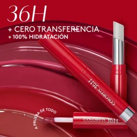 Labial Colorfix Dúo Tattoo Esika Larga Duración