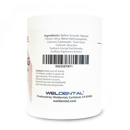 Weldental Chewtab Advanced Whitening Toothpaste Tablets with Nano-Hydroxyapatite Refill (Watermelon)