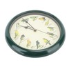 10 Inch Wall Clock Multipurpose Cuckoo Round Silent Punctual Bird