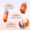 Skincare Set Uztuzt Hydrating W Vitamin C Niacinamide 6-p