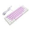 Gaming Keyboard USB 61 Keys RGB Backlit Ergonomic Contrast Color