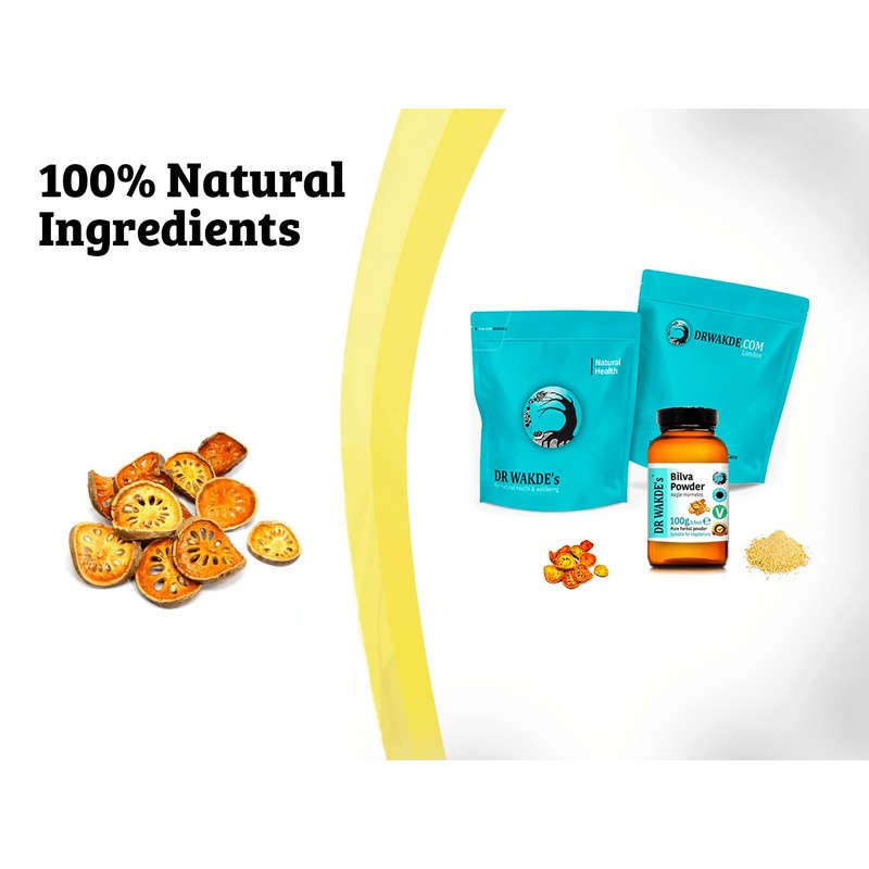 Bilva Fruit Powder (Bael Fruit/Aegle Mermelos) -100g (3.5oz)