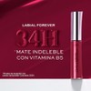 L'BEL - Forever Labial Líquido Mate Rouge Ardent 6,5 g,