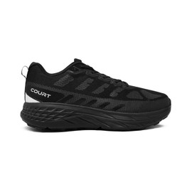 COURT Kuziva | 7696J/N 25.5 Tenis Deportivo de Senderismo para Mujer, Suela especializada para Mayor Estabilidad, máxima Comodidad, Calzado Resistente, Ligero y Transpirable Color Negro