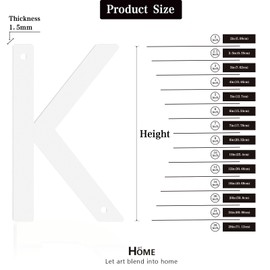 4 Inch White House Numbers for Outside, Metal Letters for Outdoor Signs, Anti-rust Aluminium House Address Letters for Front Door, Office, and Garden Decoration (Number 3)