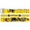 ED HARDY Men's 38mm Panther & Snake Print Studded Dual