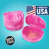 Practicon Marble Retainer Cases, Orthodontic Aligner Case, Mouth Guard Holder
