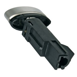 Bosch 00188840 Genuine Original Neff B/U Select Models Chrome Silver Oval Knob with Shaft