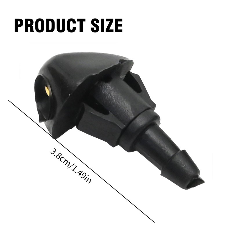 JUUDDENPARTS 2Pcs 76810-SEA-A01 Front Windscreen Washer Nozzles Replacement for Honda