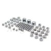 NBX- 87pc Chrome Bolt Cap Dress for Compatible with 00-06