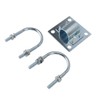 Antenna Mast Pipe Mount Stable Support Flexible Adjustment Aluminum Alloy
