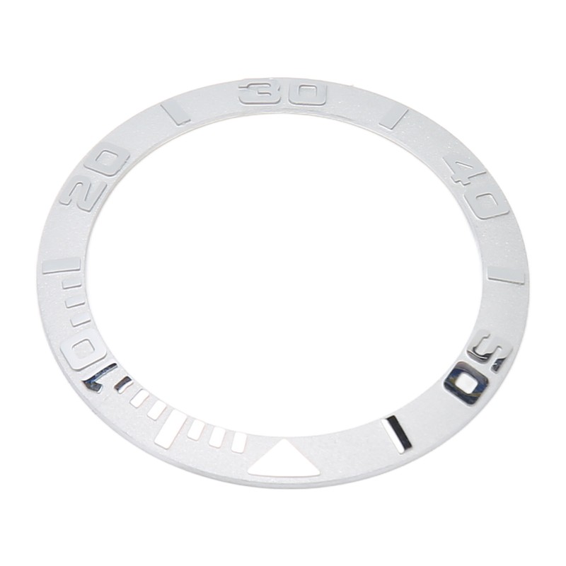 Watch Bezel Insert 38mm Ceramic Embossed Digit Watch Bezel Ring