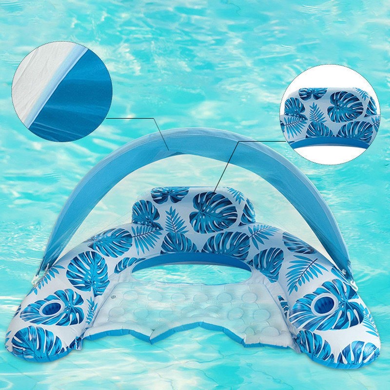 Inflatable Pool Float,Inflatable Swimming Pool Floats Hammock | Floating Lounger