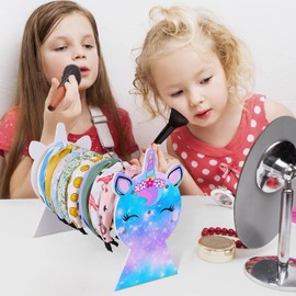 Beinou Headband Stand Hair Bands Holder Unicorn Wooden Headbands Storage Hair Band Display Stand Headband Holder Organiser