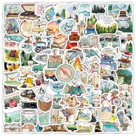 Pack of 100 Stickers Photo Album Scrapbook Accessories Journal Stickers for Photo Album Scrapbook Stickers Small Stickers Photo Album Sticker Journaling Accessories Scrapbook Set for Scrapbooking for