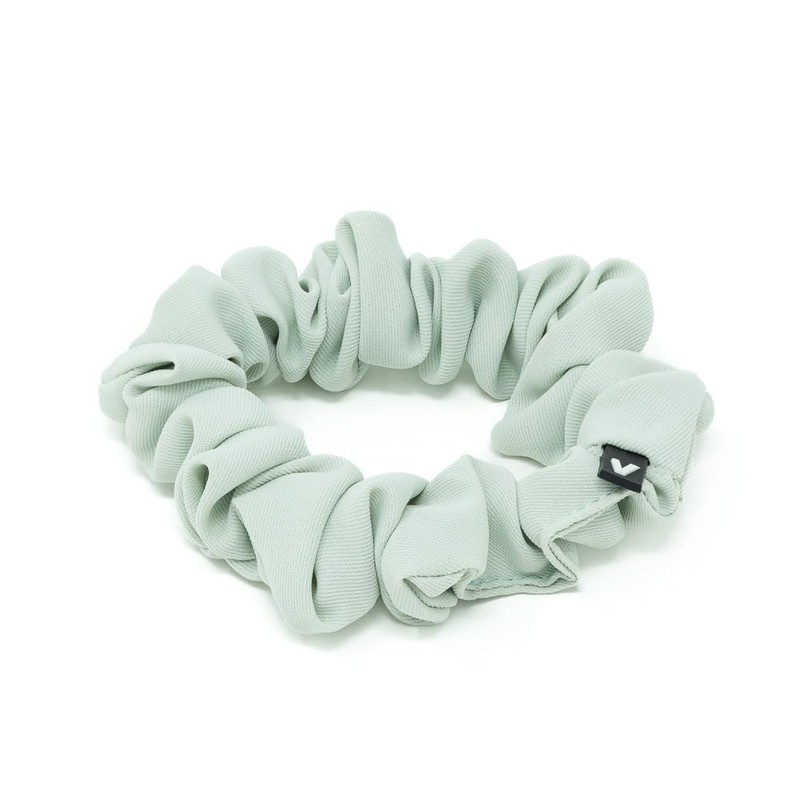 Velites Sports Scrunchie Hair Ties, Firm Hold, No Marks, Mint