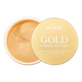 Parches De Hidrogel Para Ojos Petitfee Gold, 60 Unidades (30