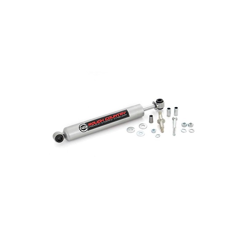 Rough Country N3 Steering Stabilizer for 2010-2012 Ram 2500/3500 4WD