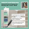 dubaust dubaust SAS24 Sanit?rsilikon elastisch dauernassbest?ndig schimmelresistent Bad Kche Dusche