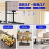 Haiansan Under Desk Cable Management Tray, No-Drill Under Desk Cable