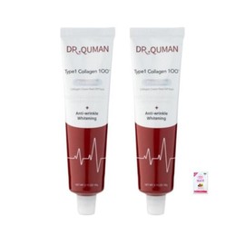 Dr. Qman Collagen Cream Pack Premium 60g x 2 + Foam Cleansing (3ml) / 닥터큐먼 콜라겐 크림팩 프리미엄 60g 2개+ 폼클렌징(3ml)