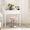 LUE BONA Adjustable Vanity Stool, 360°Swivel Vanity Chair Stool for