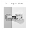 Lancher 4-Pack Hinge Easy Installation Hinges Full Overlay and Insert