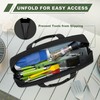 HODRANT Grill Tool Storage Bag, Outdoor BBQ Utensil Holder for