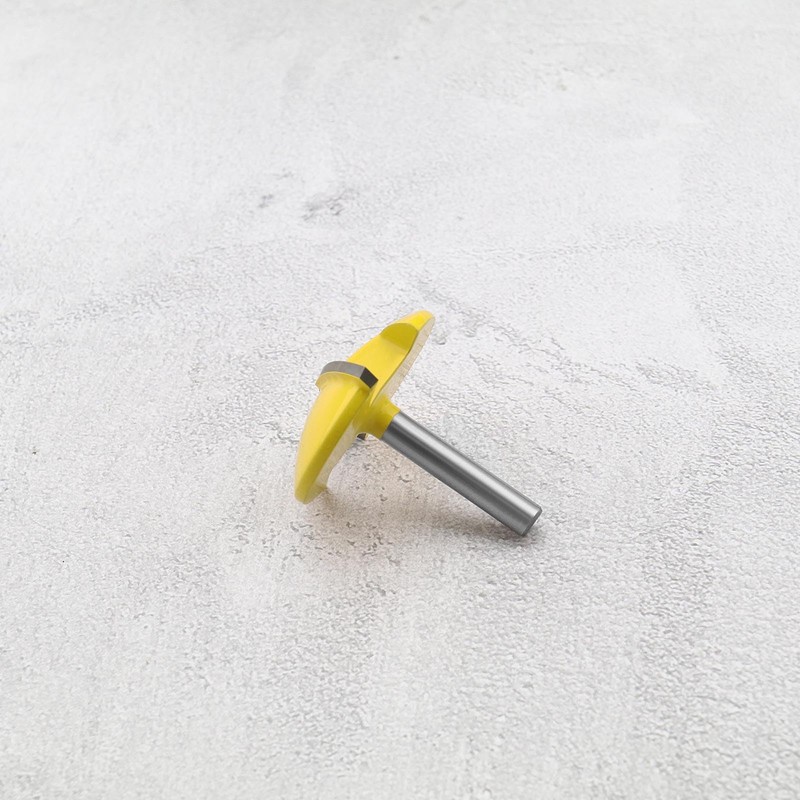 eMagTech 6.35mm Shank Horizontal Crown Router Bit Crown Cap Molding