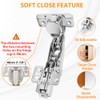TamBee 175 Degree Hinges Frameless Cabinet Doors Hinges 48mm Concealed