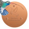 HIGHYEAH Bird Bath Copper Plate Disk 99.99% Pure Copper Cleaning